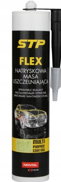 

Masa Natryskowa Novol Stp Flex 290 ml Czarna