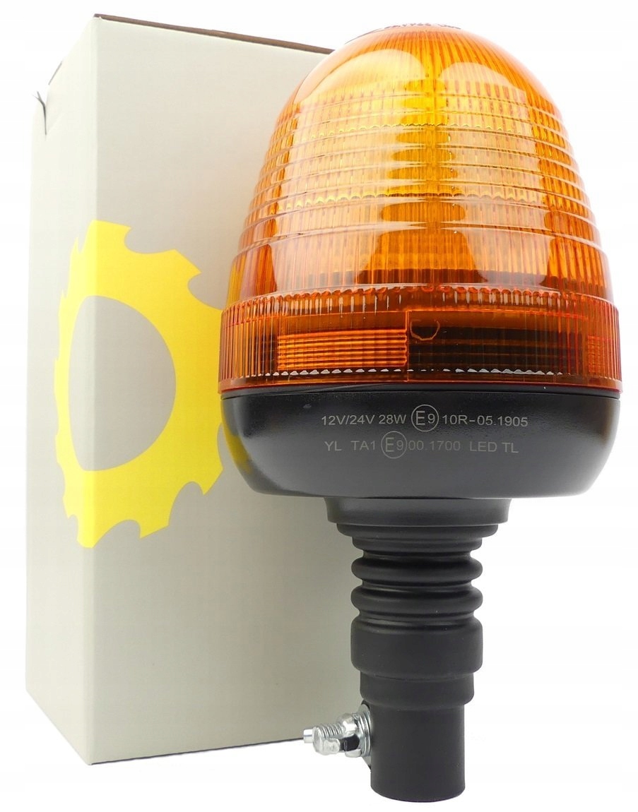 

Lampa Błyskowa Kogut 16LED 48W R65/10 Flex Trzpień
