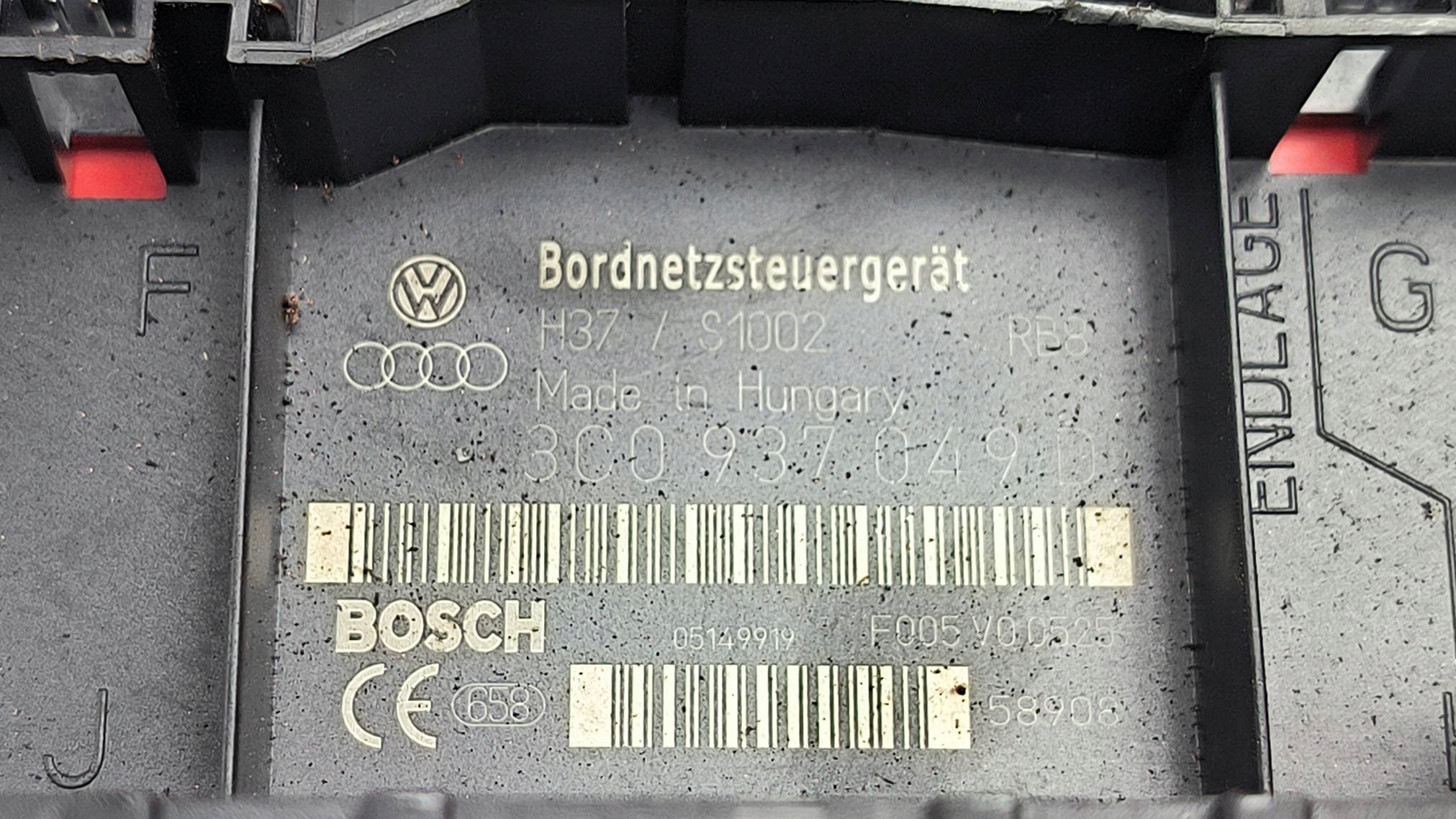 modulo BORDNETZ 3C0937049D VOLKSWAGEN TOURAN e