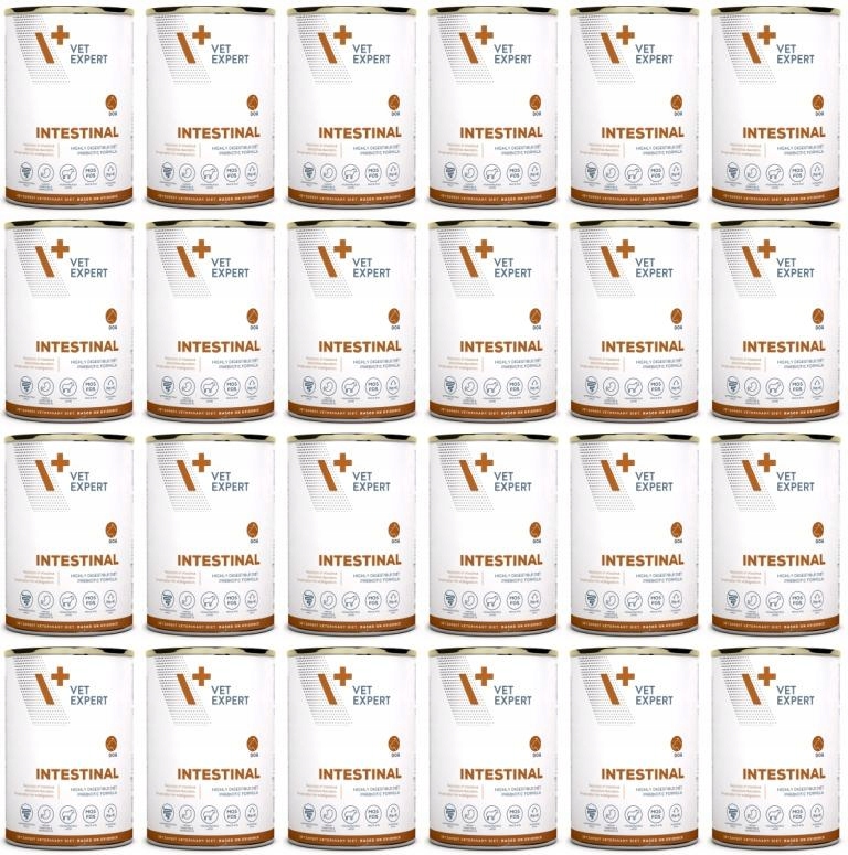 4T VetExpert Dog Intestinal puszki 24 x 400 g