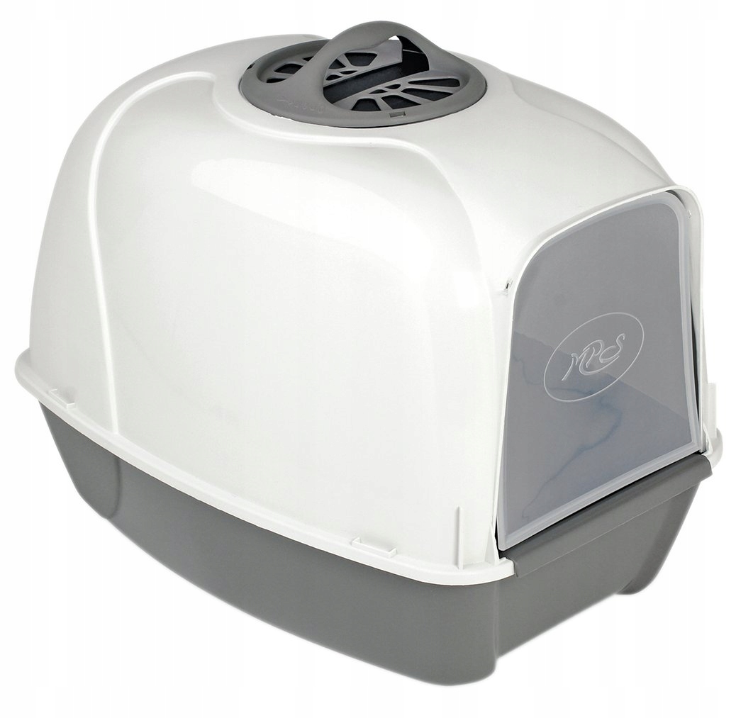 Levně Mps Purrprivacy Krono Plus Toaleta pro kočky uzavíratelná šedá 52x39x39 Cm