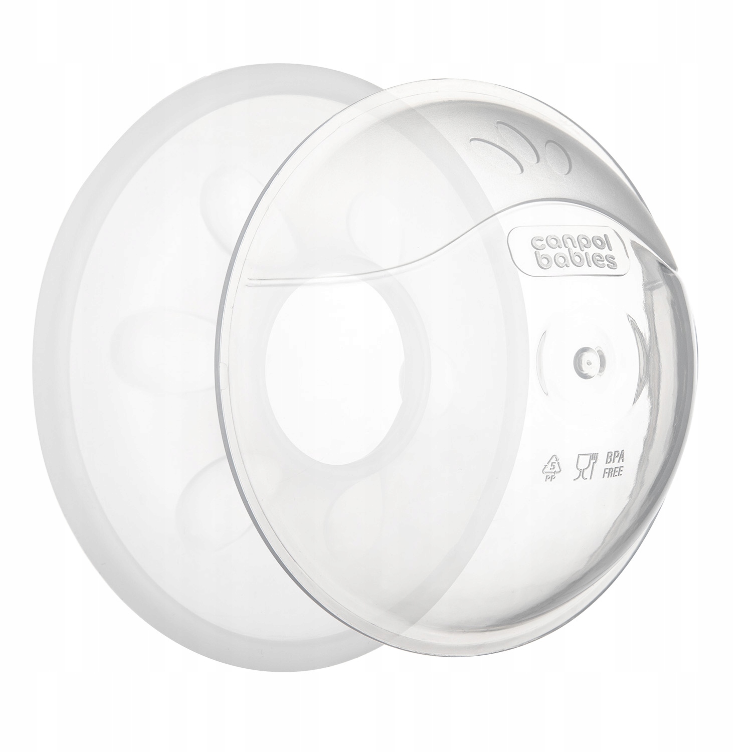 CANPOL SILIKONOWY KOLEKTOR MLEKA POKARMU LAKTATOR MUSZLE LAKTACYJNE 2SZT Kod producenta 1/700