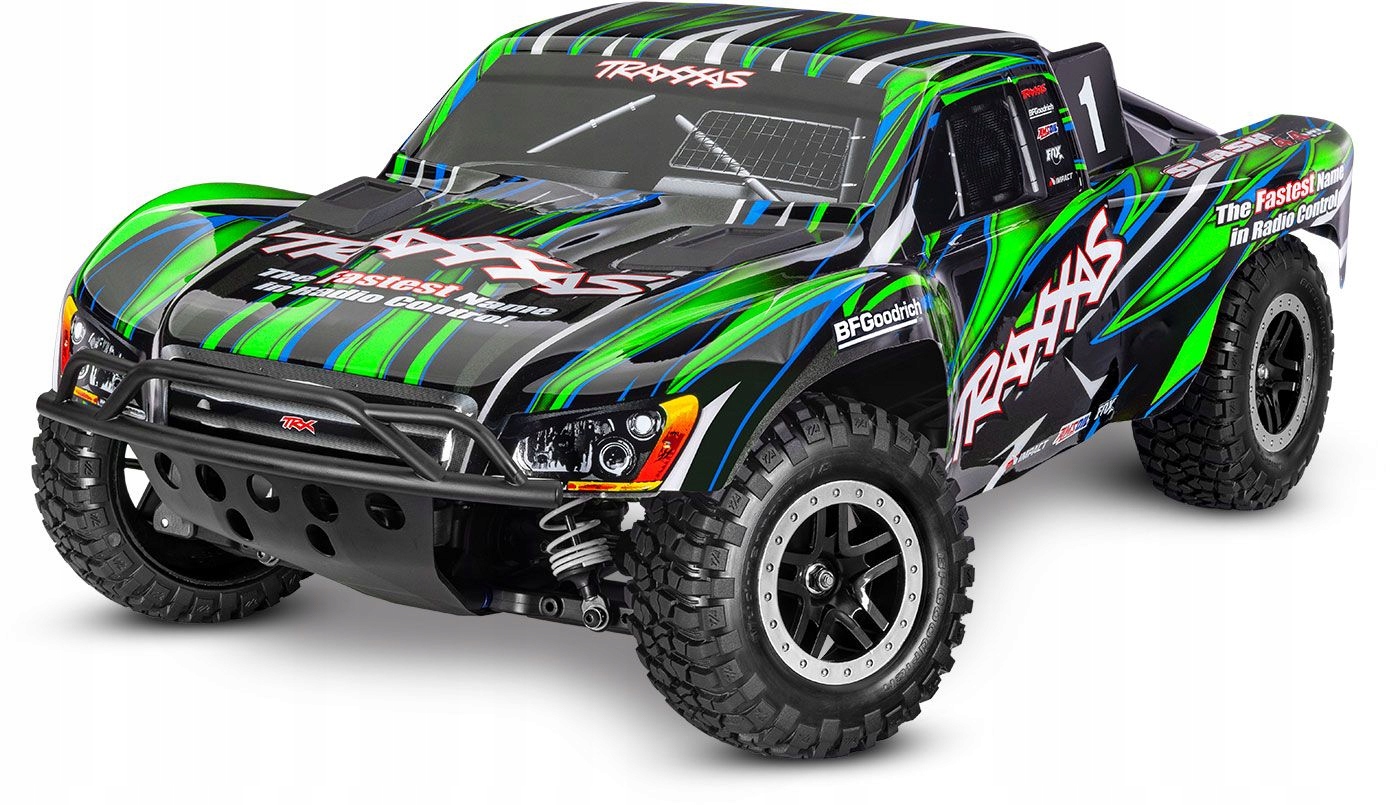 Traxxas SLASH 4x4 VXL ラジコンカー Samochód / Auto rc TRAXXAS Slash HD 4x4 VXL 1/10 Wzmocnione