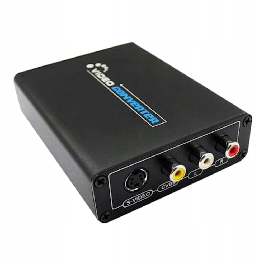 KONWERTER z HDMI PAL/NTSC na do S-VIDEO RCA AV Marka SwiatKabli