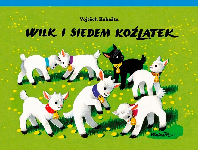 Wilk i siedem koźlątek książka-rozkładanka pop-up
