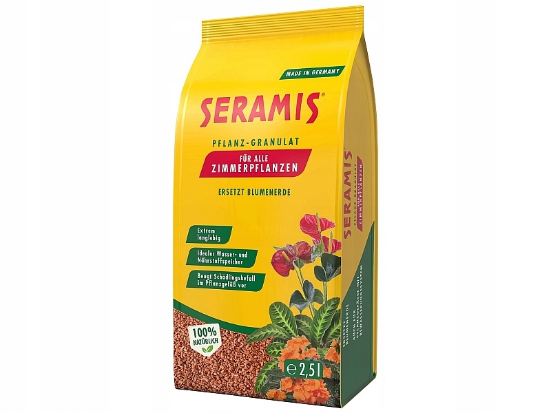 

Seramis Podłoże Granulat 2,5L Do ROŚlin domowych