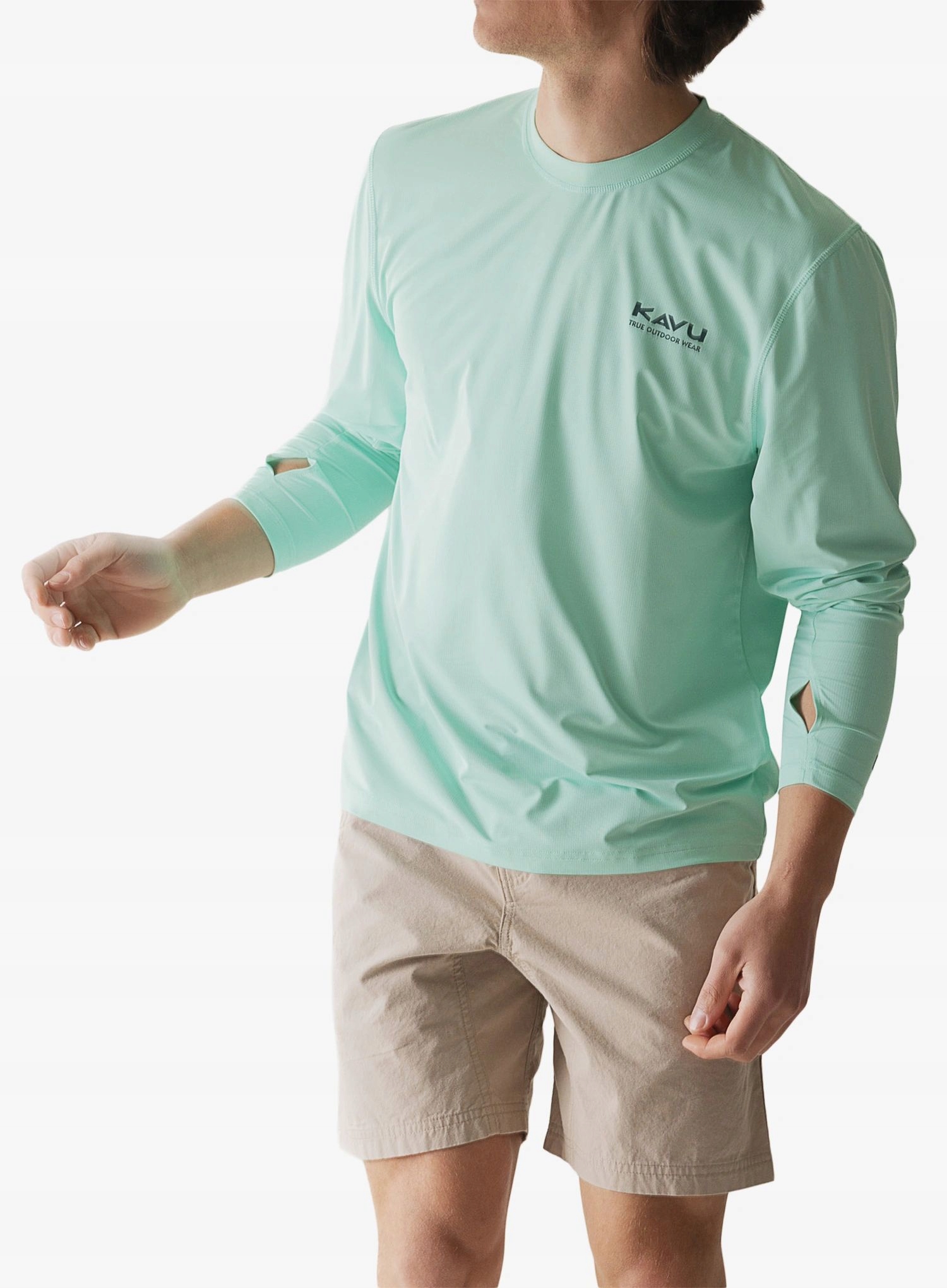 Mikina bez kapuce Kavu Sunday Crew jelly mint M