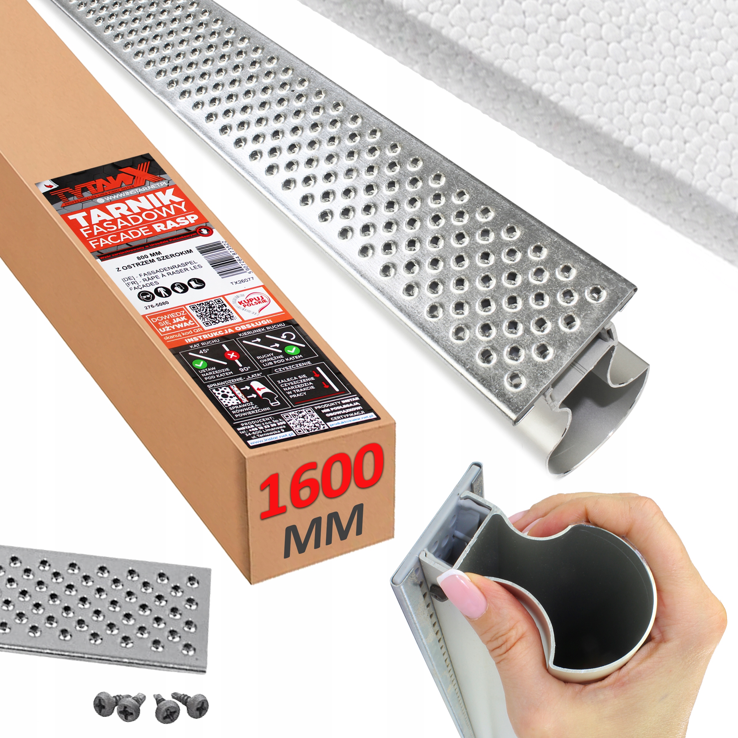 Fasádní Tarnik na polystyren Tytanx Délka 1600 mm 160 cm 276-5160 Instar
