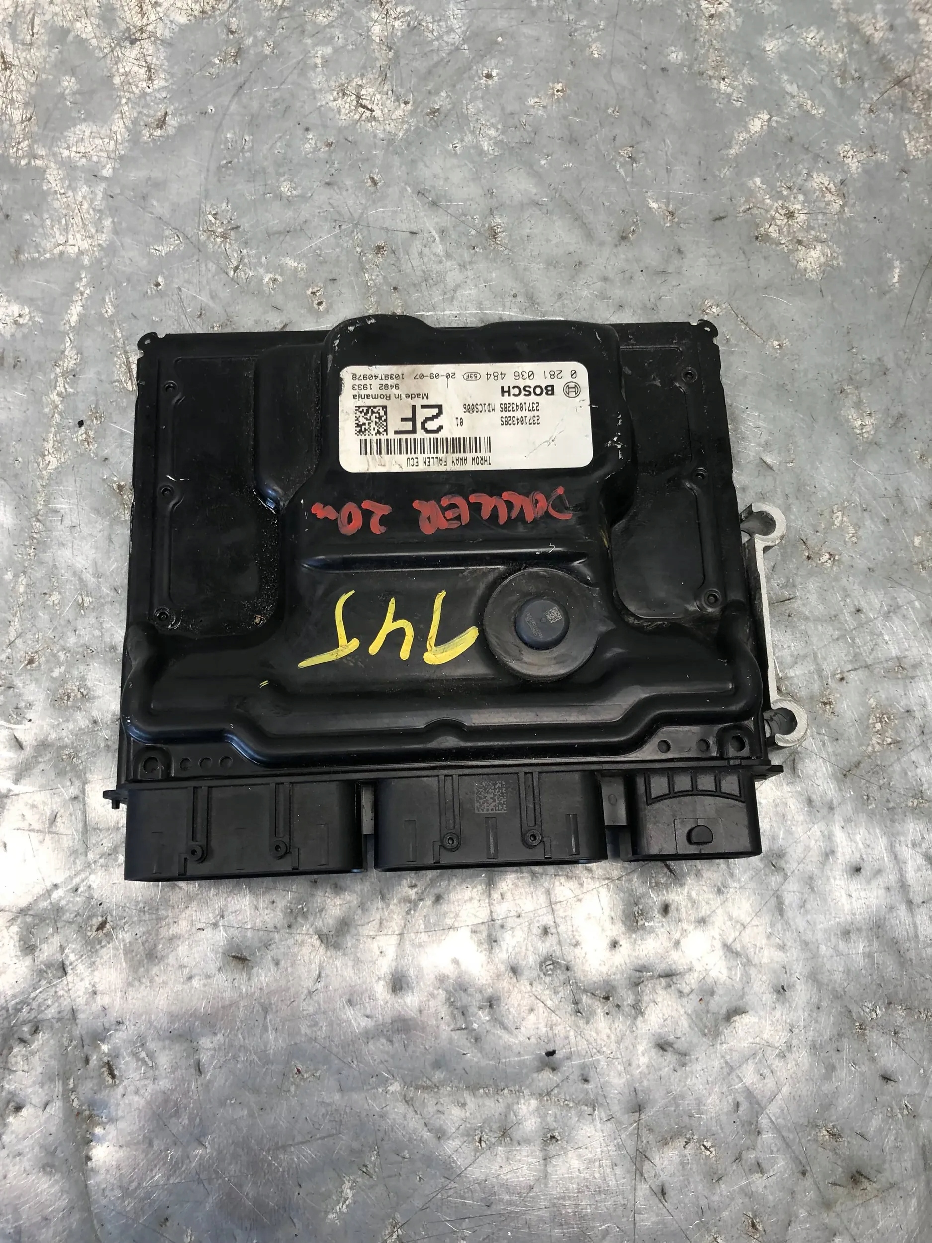 computer Motore DACIA DOKKER 237104328S