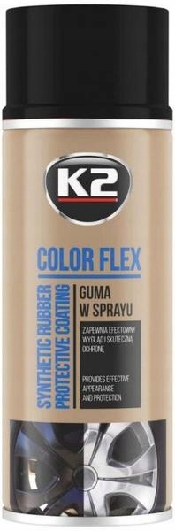

K2 Color Flex Guma W Sprayu Czarny Połysk 400ML