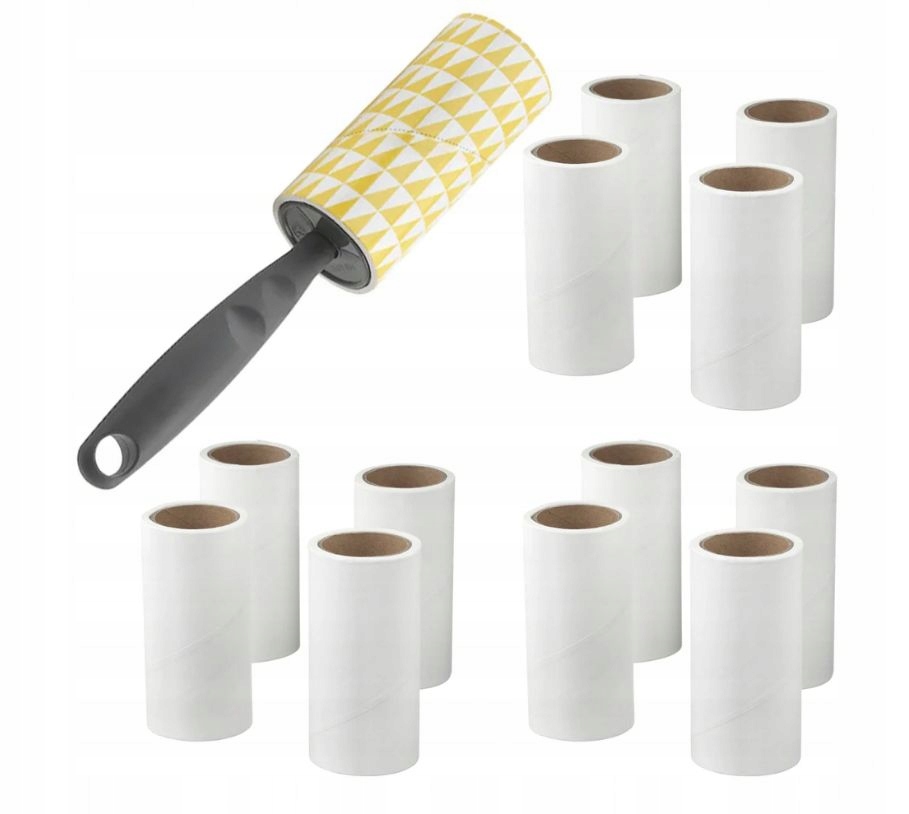 

Ikea Bastis Wałek Czyszczący i 12 szt wkładów zap.