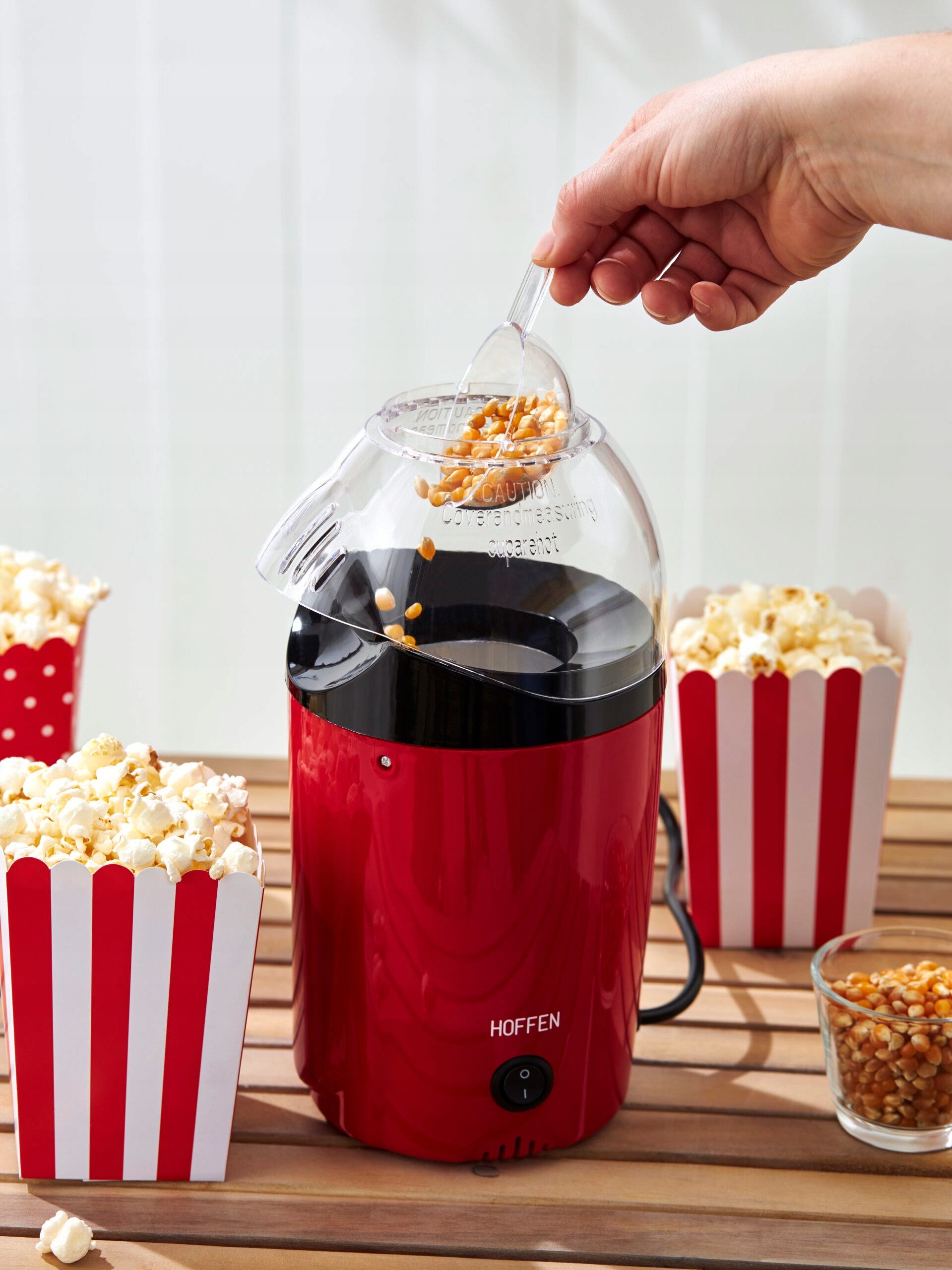 MASZYNA URZĄDZENIE DO POPCORNU HOFFEN PM-3128 Kod producenta PM-3128