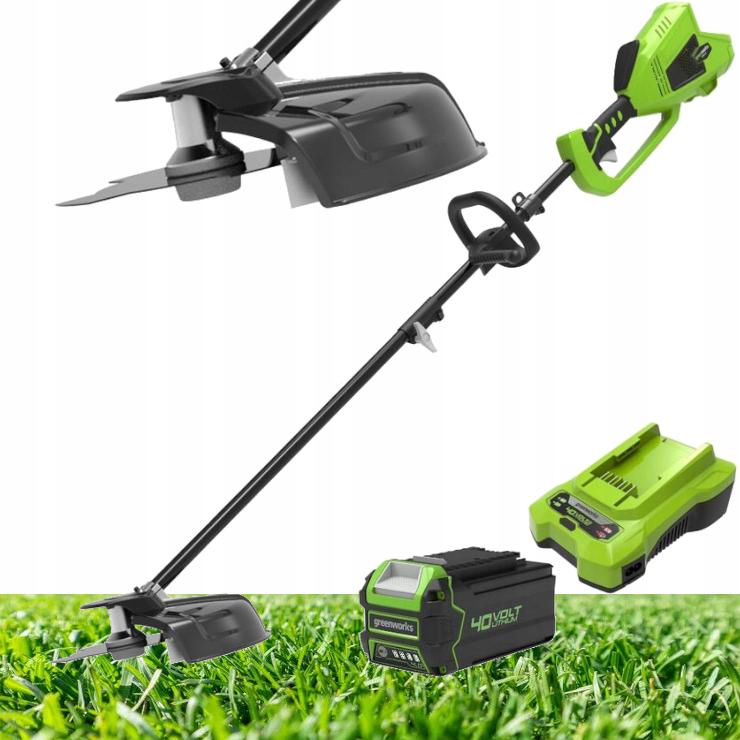 Greenworks Akumulatorowa kosa 40V aku 4Ah