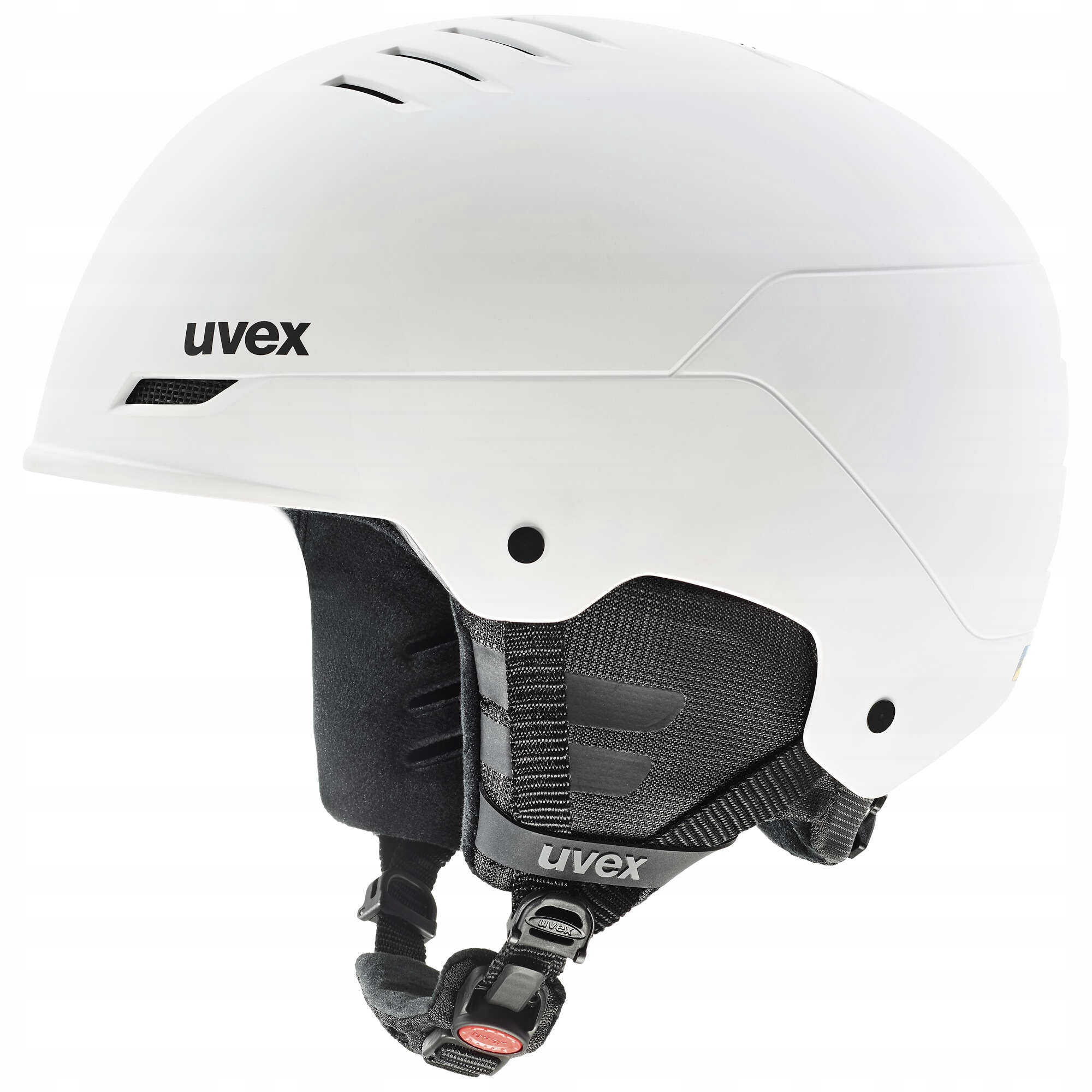 Lyžařská Přilba Uvex Wanted White Mat Vel. 54 58 CM Bílá