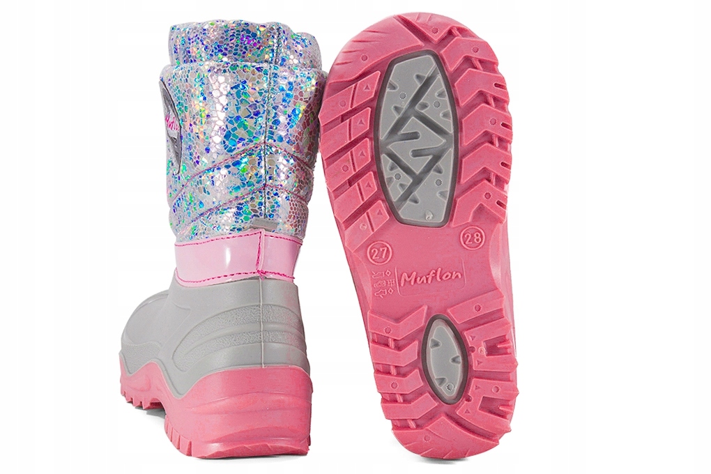 RENBUT MUFLON 32-468 ŚNIEGOWCE KOZAKI WEŁNA 29/30 Stan opakowania oryginalne