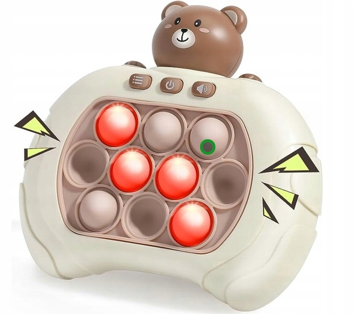 POP IT GRA ELEKTRONICZNA ANTYSTRESOWA ZRĘCZNOŚCIOWA SENSORYCZNA POPIT Model 08156