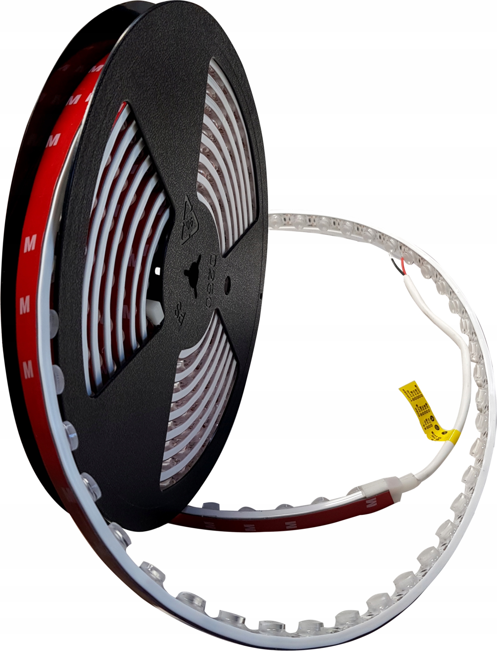 Led pásek Bílý Neutrální čočkový pružný hermetický 24V