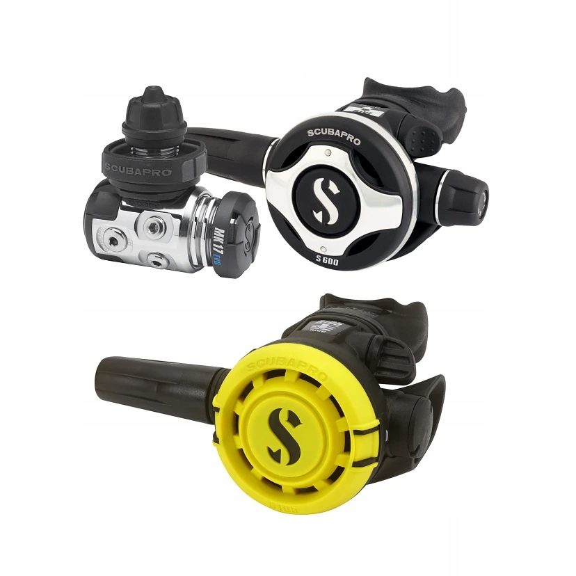Automat oddechowy Scubapro MK17 EVO 2/S600 / R105 (Zestaw)