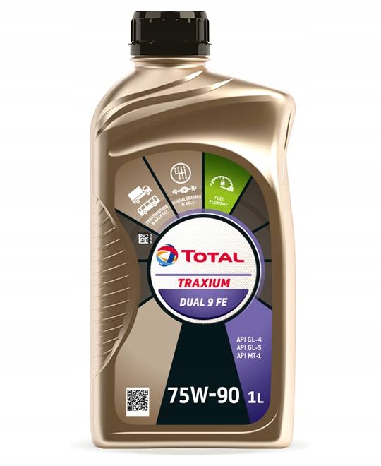 OLEJ PRZEKŁADNIOWY TOTAL TRAXIUM DUAL9FE 75W90 1L MT-1/GL-4/GL-5