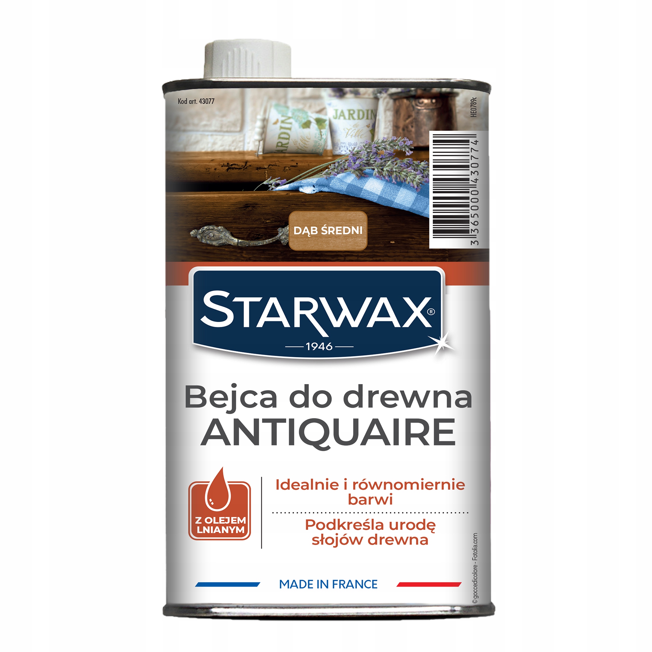 

Starwax Bejca Antiquaire Dąb Średni 500ML 43077