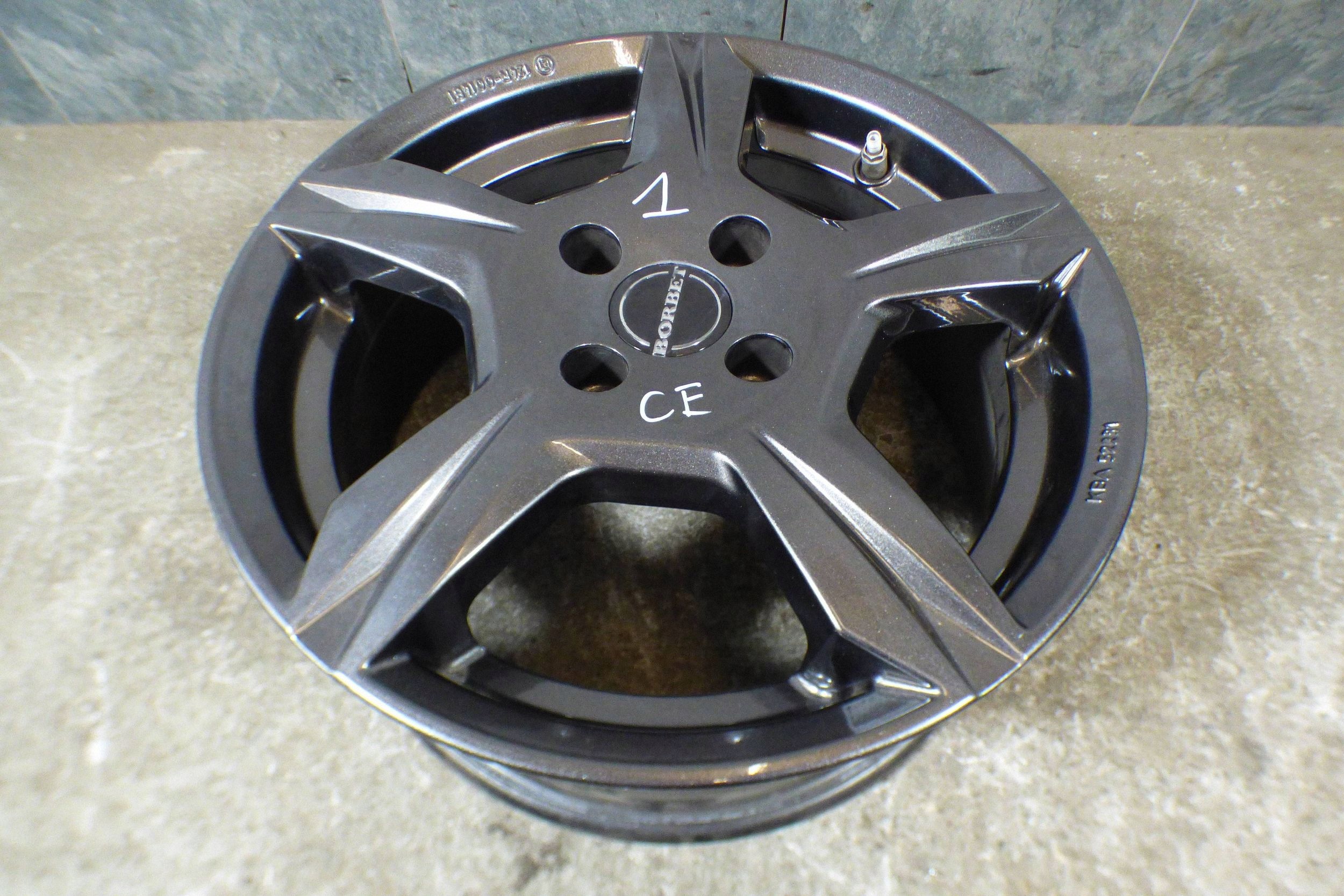 Opel Corsa E disk 15 hliníkový BORBET st.BDB 4x100 ET39 KBA52231