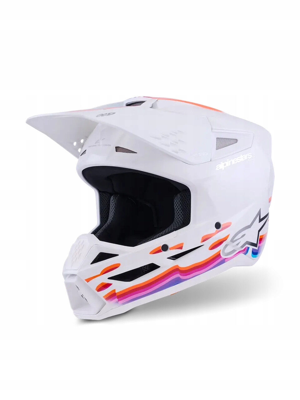 Prilba Alpinestars S-M3 Force biela XXL