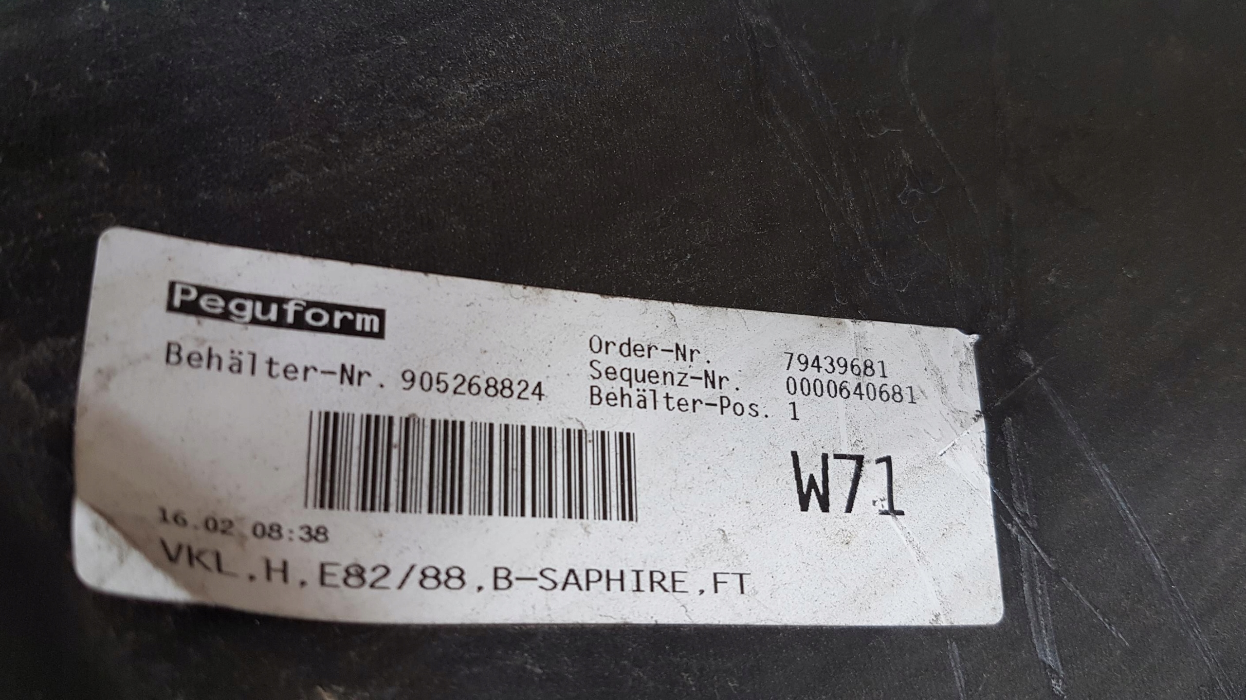Paraurti posteriore BMW SERIA 1 E82 E88 CABRIO COUPE