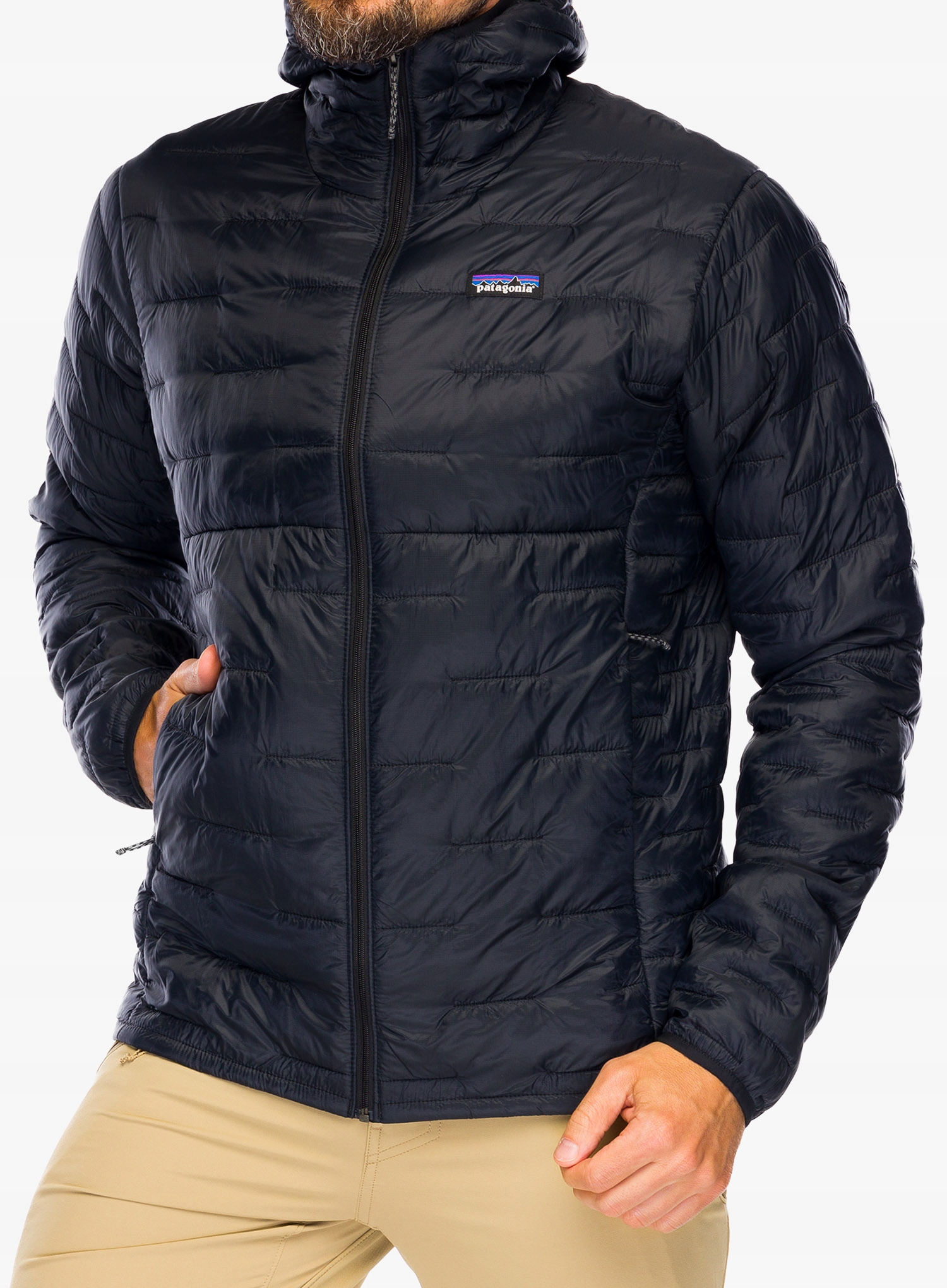 Bunda Patagonia Micro Puff Hoody černá S