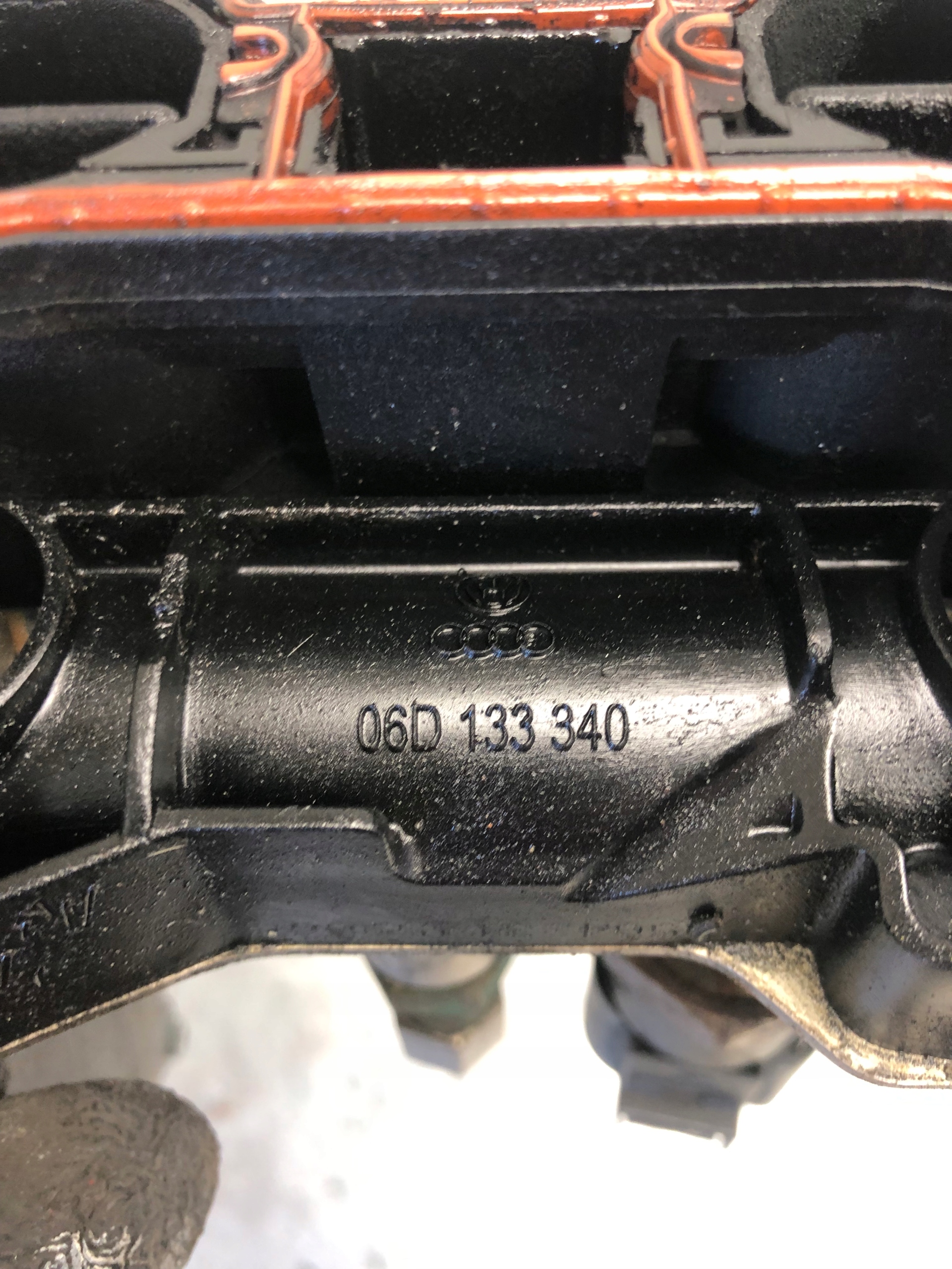 regulator injection ramp BLX 2.0 FSI VW GOLF V 06D133340