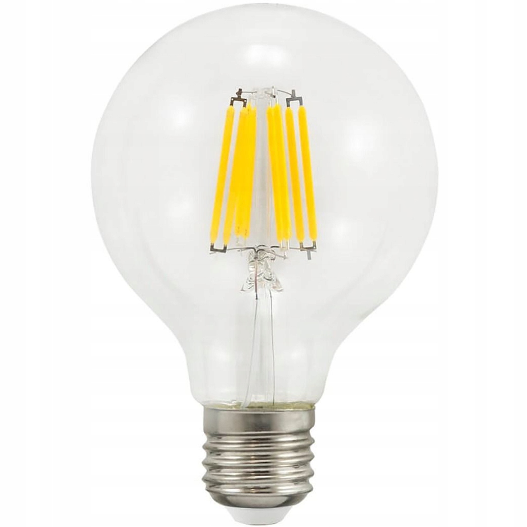 

Żarówka Filament Led G80 E27 7W 60W 810lm 3000K