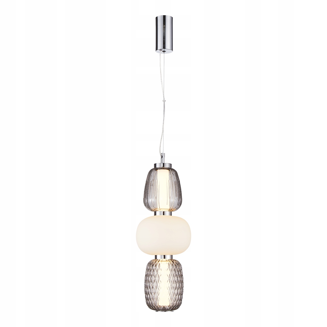 Závesná lampa Caro Smoked 28W Led