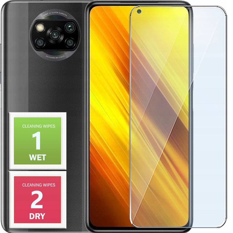 SZKŁO HARTOWANE do POCO X3 X3 NFC X3 PRO SZYBKA 9H