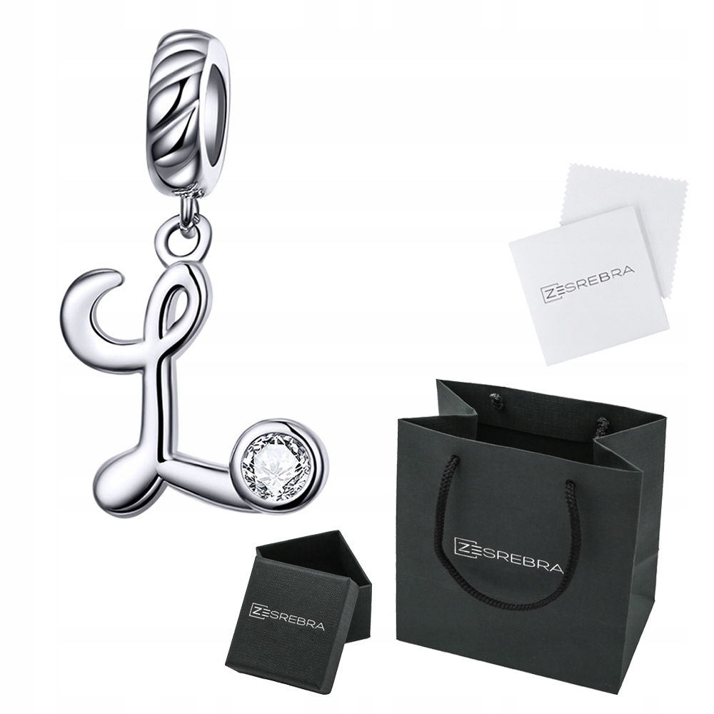 

Charms Litera L do Pandora srebro 925 zawieszka