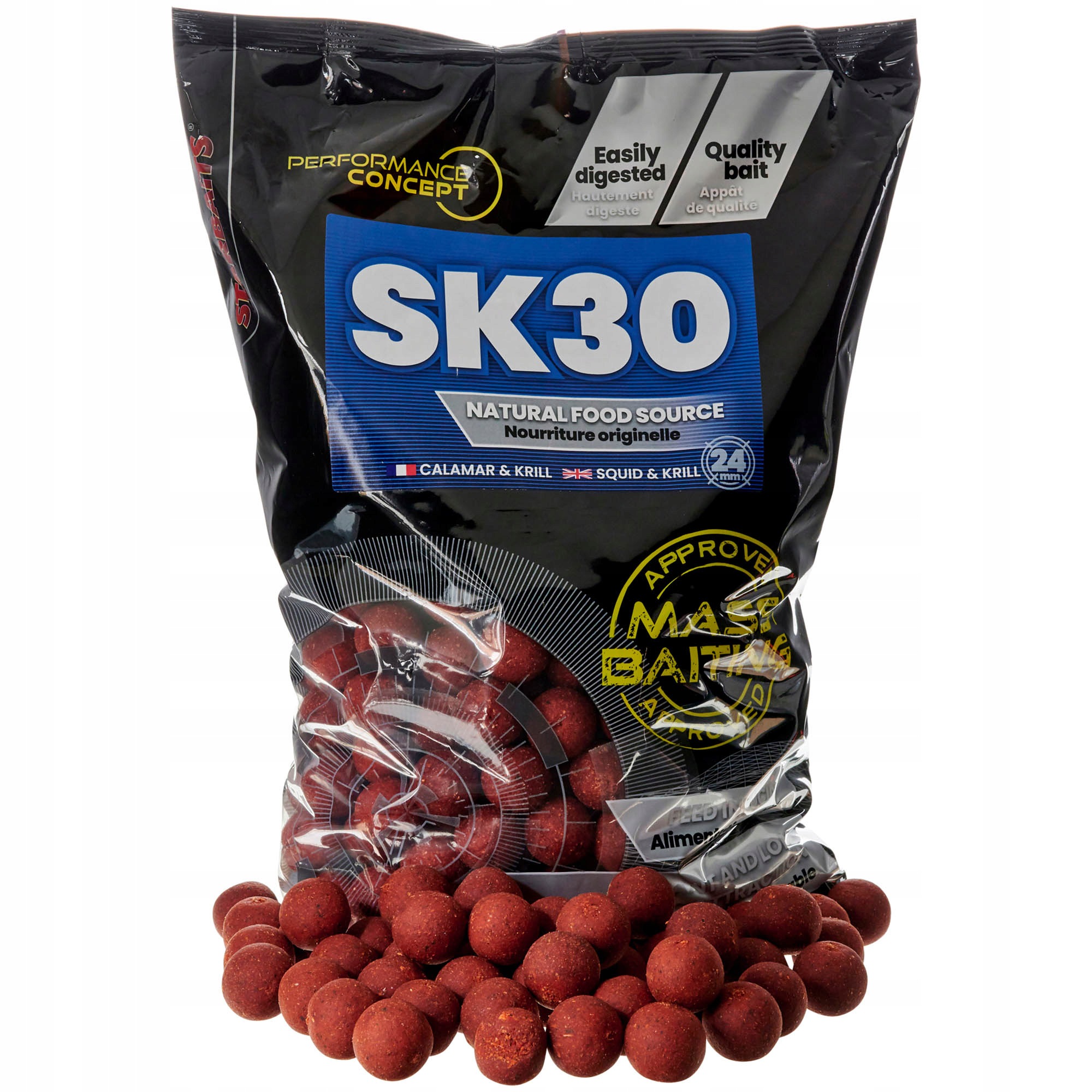 Kuličky Starbaits Pc SK30 Mass Baiting 20mm 3kg