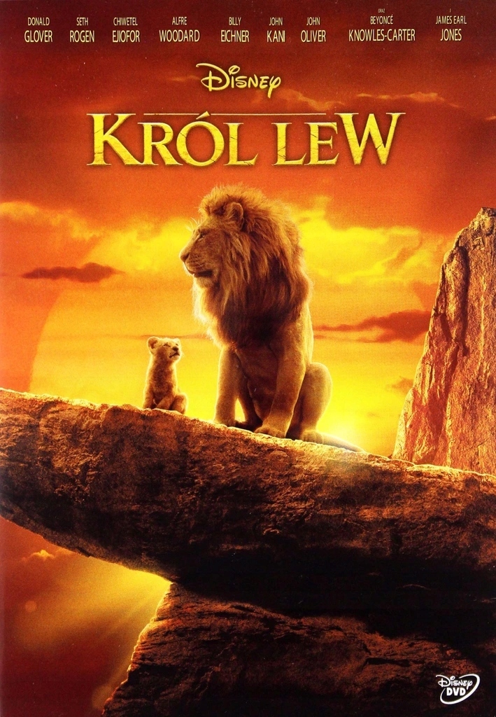 KRÓL LEW (2019) (DISNEY) DVD FOLIA