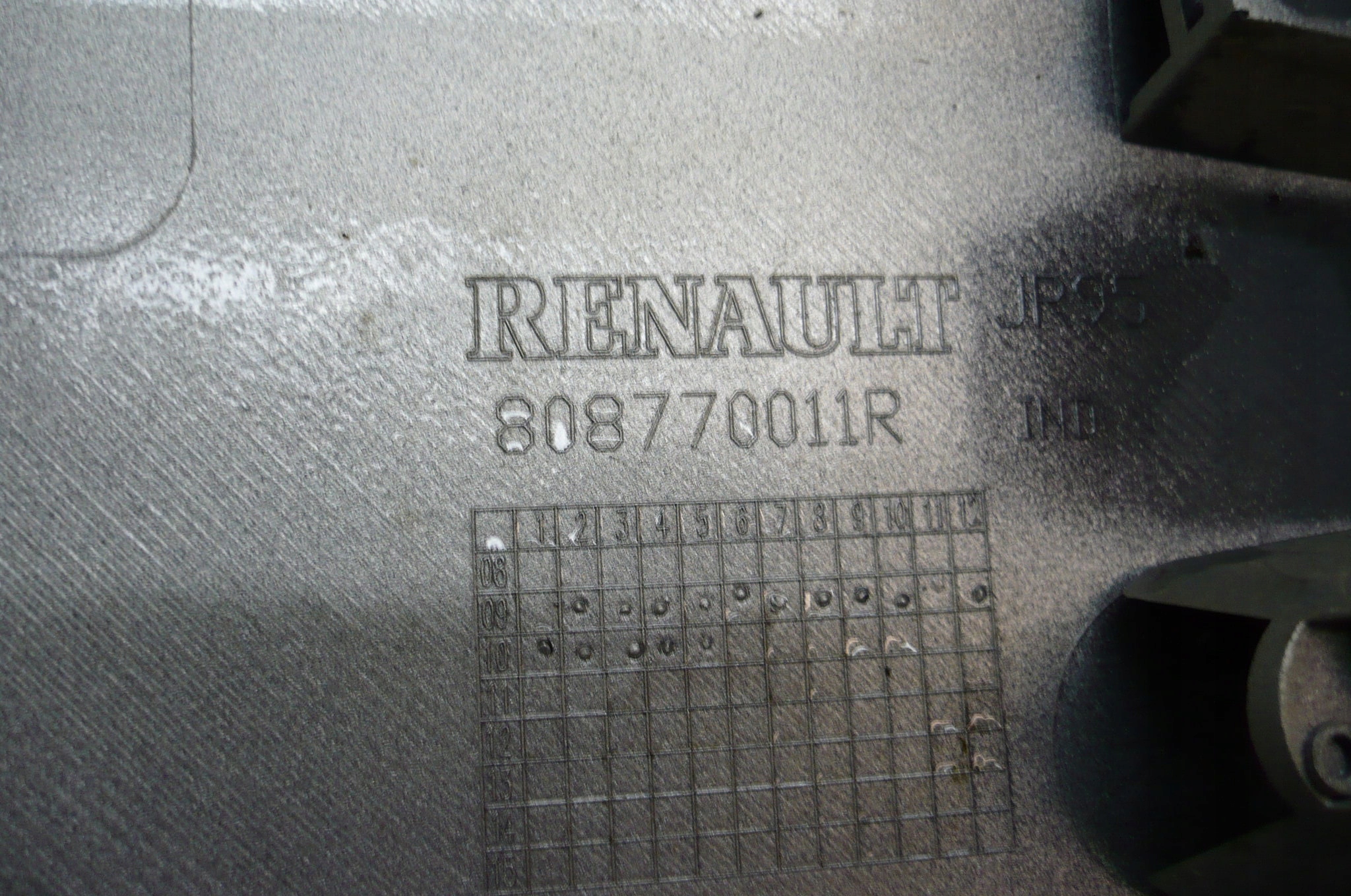 RENAULT SCENIC III 3 moulding door left front