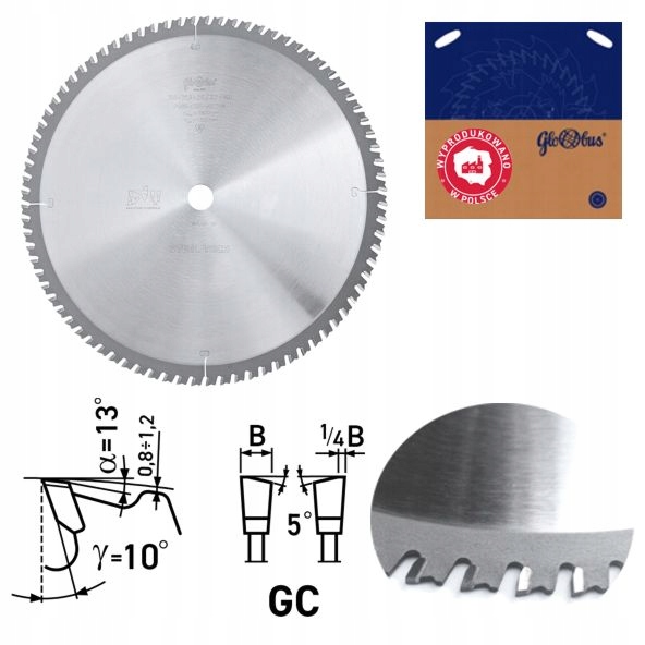 

Globus tarcza piła widiowa do metalu 355×25,4 66z