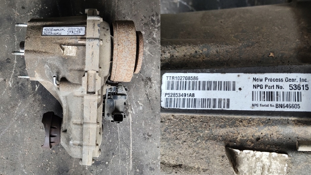 РЕДУКТОР DODGE NITRO 2.8 CRD P52853491AB ГАРАНТІЯ