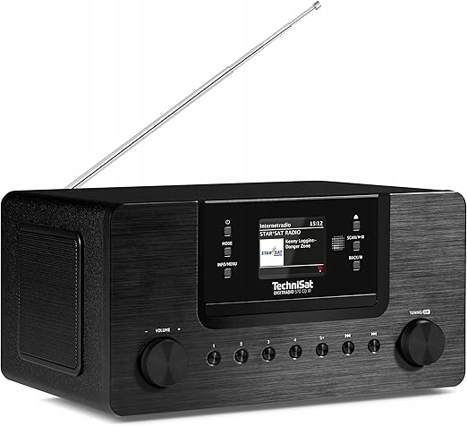 Síťové rádio TechniSat DigitRadio 570 CD Ir Fm Dab+ Internetové Bluetooth