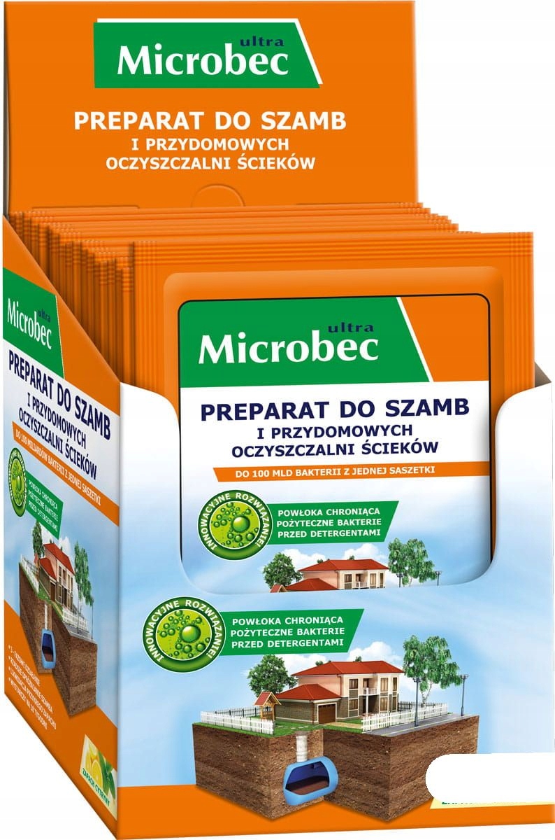 

Microbec Ultra Preparat Do Szamb Eukaliptus 25g