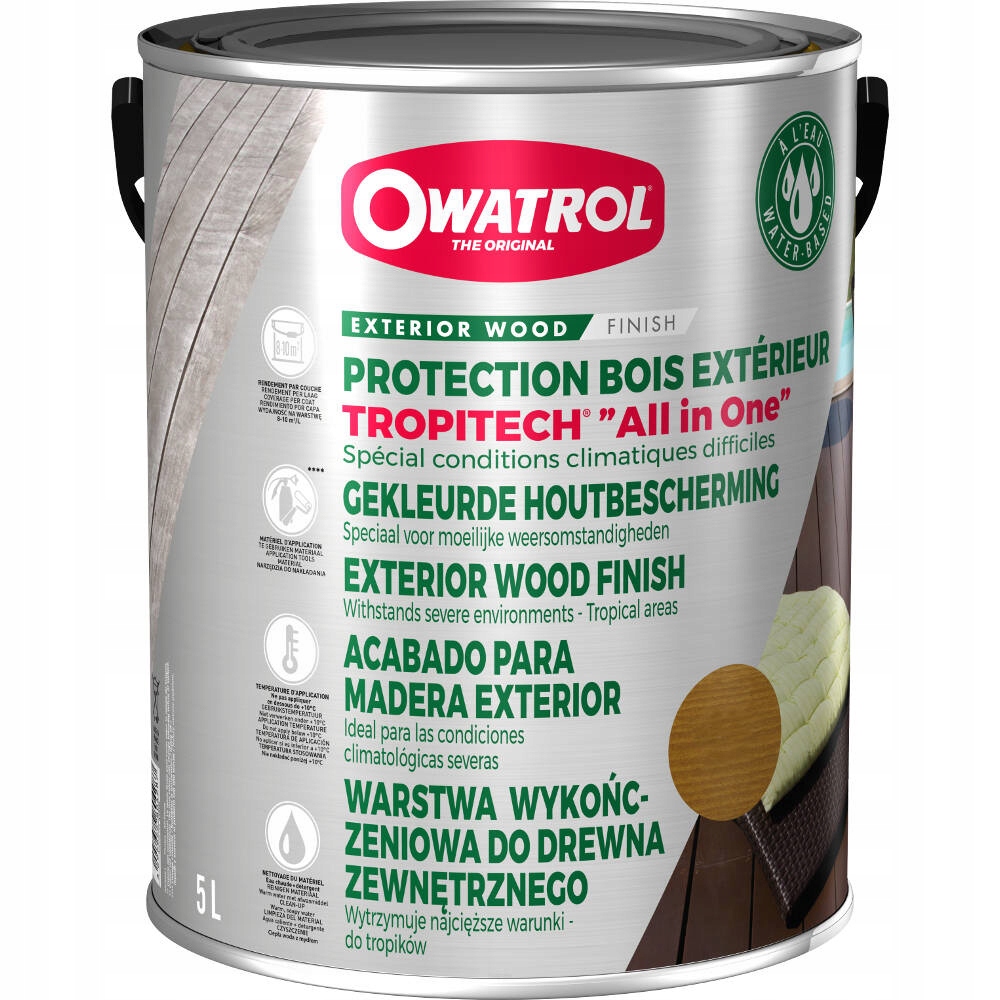 Owatrol Tropitech – lazura na dřevo Cedar 5L