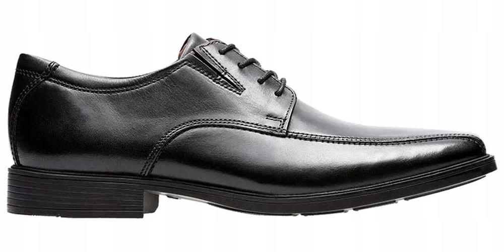 Clarks Pánské polobotky Tilden Walk velikost 41,5 černá přírodní kůže