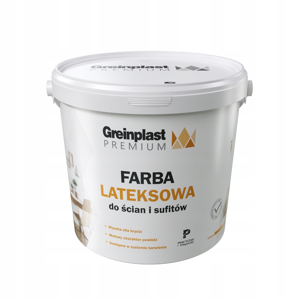 

Greinplast Farba Lateksowa Premium Biała 10L