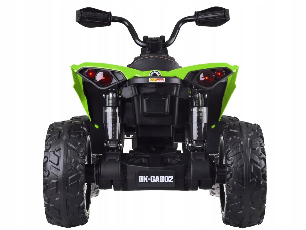 Mocny QUAD na akumulator dla dziecka EVA światła PA0284 ZI Kolor Zielony