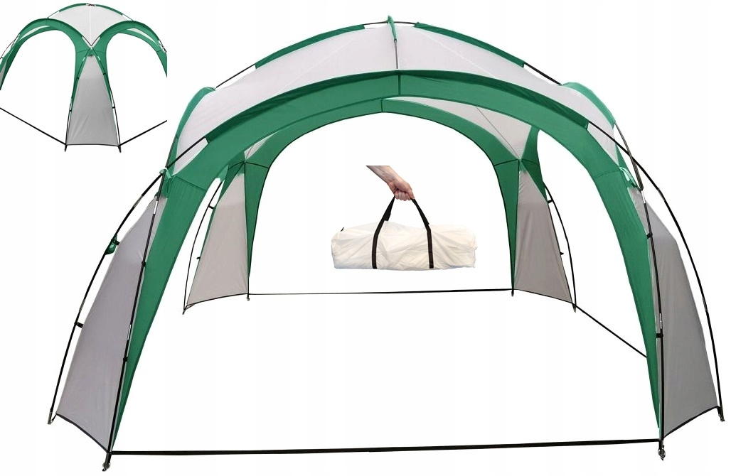 Namiot pawilon ogrodowy eventowy na piknik torba ModernHome zielony