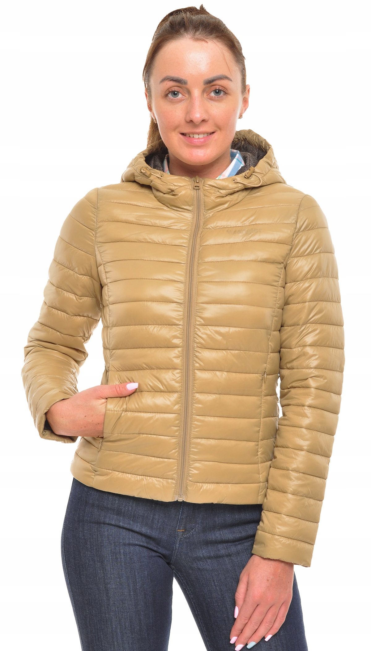 

Wrangler kurtka beige Puffer Jacket _ S 36