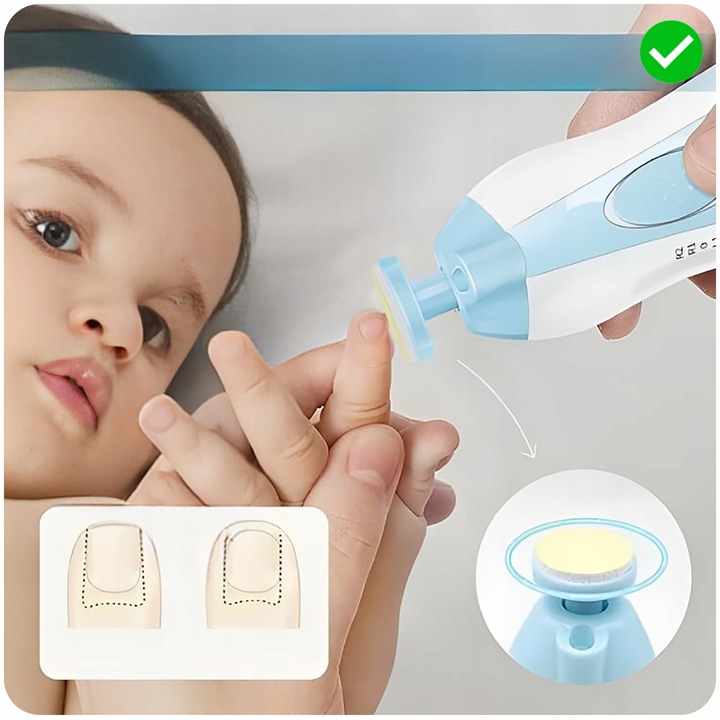 PILNICZEK POLERKA TRYMER DO PAZNOKCI DLA NIEMOWLĄT ZESTAW DO OBCINANIA Kod producenta ZESTAW DO OBCINANIA