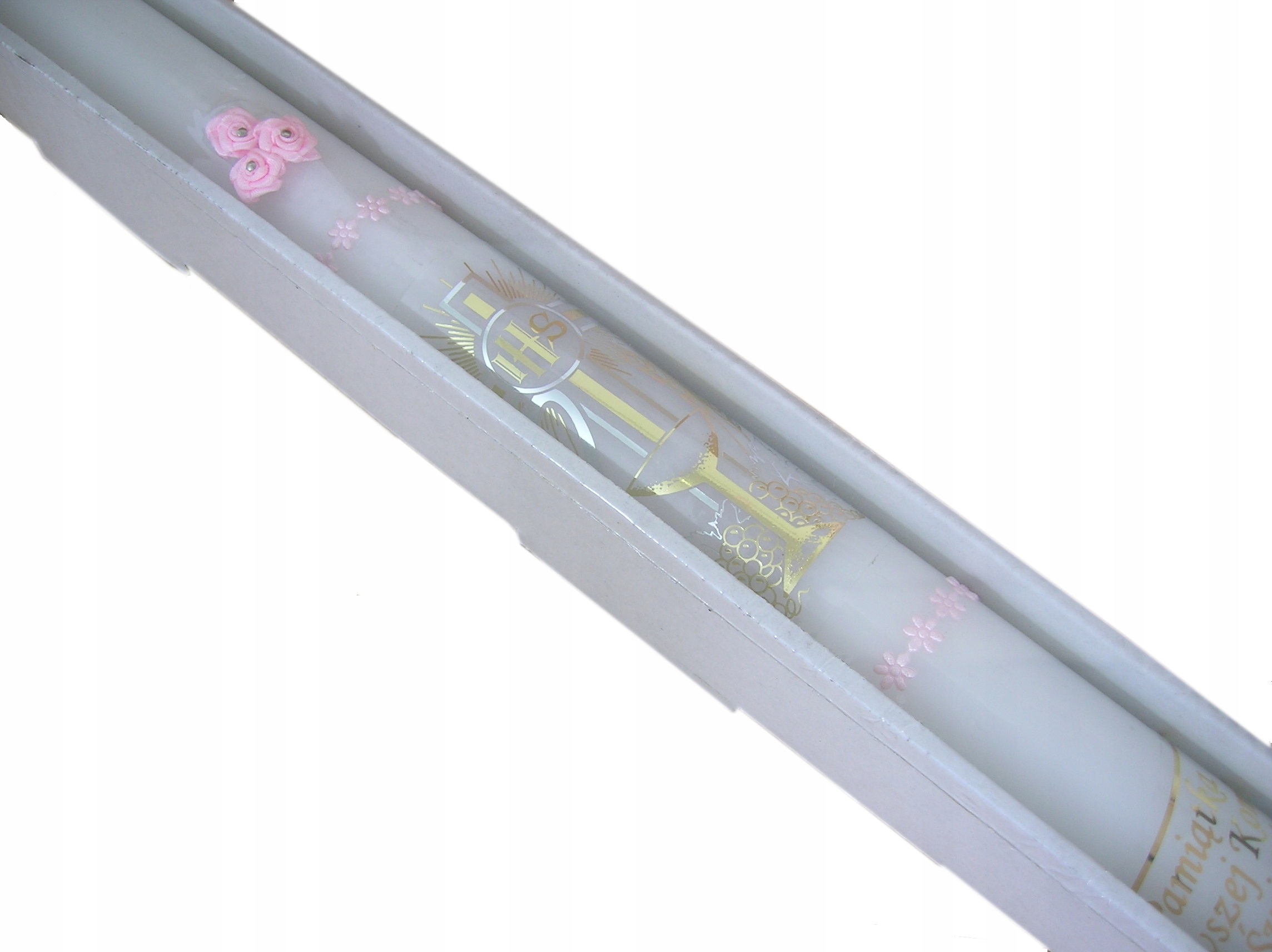 ŚWIECA LITURGICZNA ŚWIECA PIERWSZA KOMUNIA ŚWIĘTA Rodzaj świeca