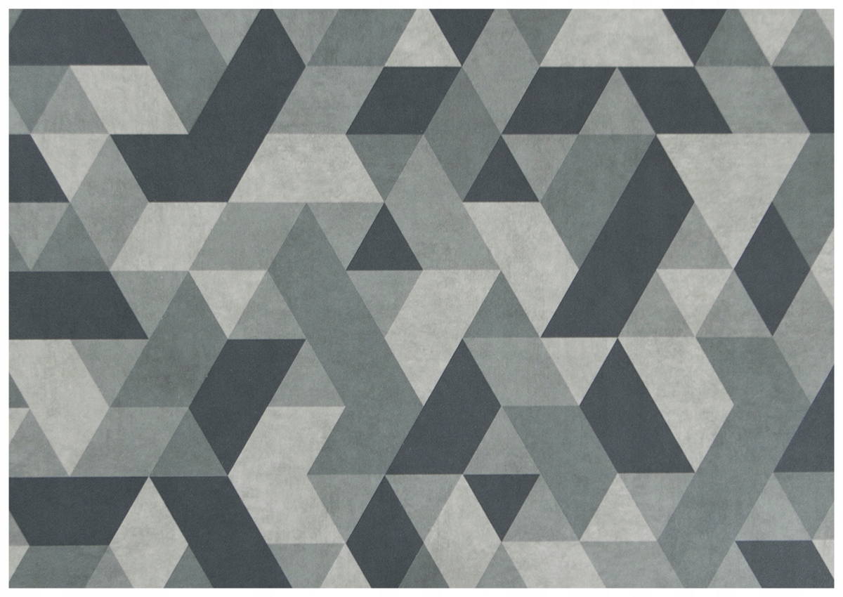 

2 m Szara Grafitowa Wykładzina Pcv Materia Romby