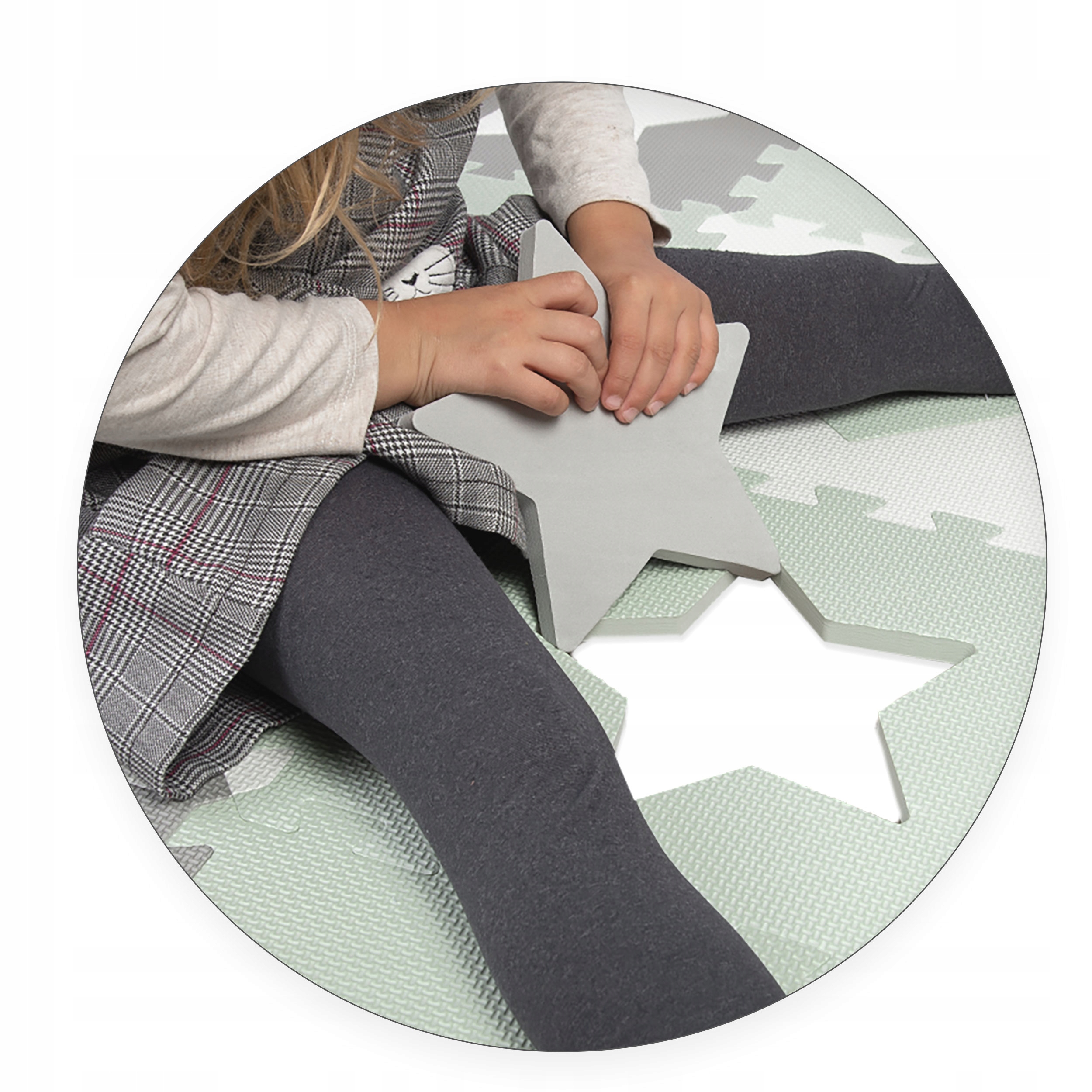 MATA PIANKOWA EDUKACYJNA EVA PUZZLE GRUBA KOJEC 150x150x1,4cm RICOKIDS Bohater brak